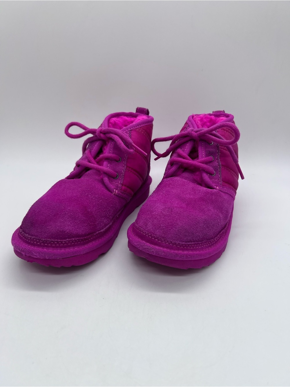 UGG Neumel II LTA Hot Pink Suede Bootie Unisex Size Little Kids 1